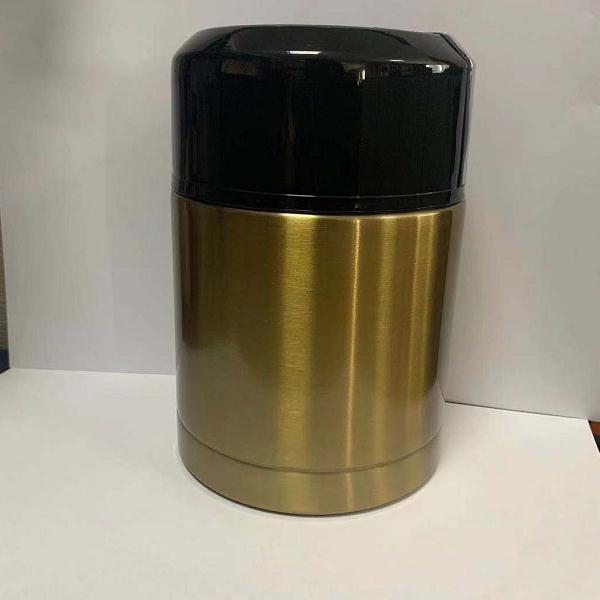 不锈钢焖烧罐 800ml 304不锈钢内罐 可提式盖子方便携带 颜色随机发货